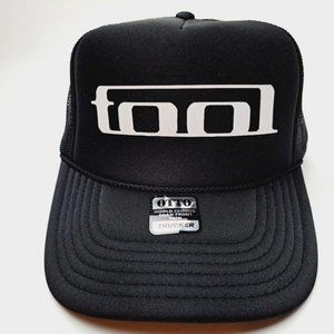 Tool Rock Band Foam Mesh Snapback Trucker Hat Cap Black Retro Vintage Psyc Metal